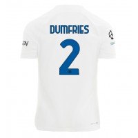 Inter Milan Denzel Dumfries #2 Gostujuci Dres 2023-24 Kratak Rukav
